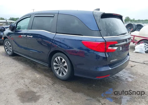 2022 Honda Odyssey Ex-L из США, поврежденный, VIN 5FNRL6H76NB008065